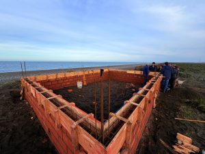 Santa Cruz avanza con la reconstrucción del mirador de Cabo Vírgenes