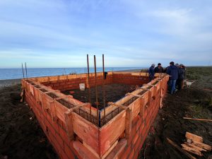 Santa Cruz avanza con la reconstrucción del mirador de Cabo Vírgenes