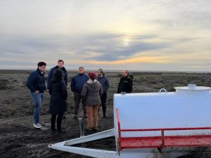 Santa Cruz avanza con la reconstrucción del mirador de Cabo Vírgenes
