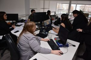 “Somos el primer ministerio digitalizado al 100% de la provincia”, destacó Parada durante una capacitación sobre expediente electrónico