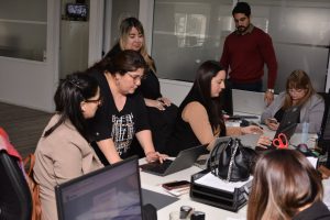 “Somos el primer ministerio digitalizado al 100% de la provincia”, destacó Parada durante una capacitación sobre expediente electrónico