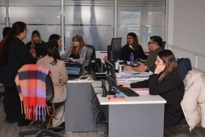 “Somos el primer ministerio digitalizado al 100% de la provincia”, destacó Parada durante una capacitación sobre expediente electrónico