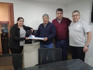 La Secretaría de Trabajo hizo entrega de equipamiento y ropa de trabajo a sus delegaciones