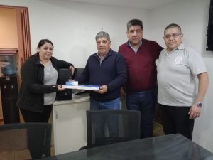 La Secretaría de Trabajo hizo entrega de equipamiento y ropa de trabajo a sus delegaciones