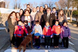 El Jardín de Infantes N° 18 de Caleta Olivia fortaleció la identidad soberana junto a Veteranos de Malvinas