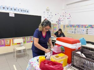 La Salud en tu Escuela: avanzan las jornadas de vacunación en los colegios santacruceños