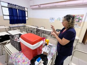 La Salud en tu Escuela: avanzan las jornadas de vacunación en los colegios santacruceños