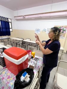 La Salud en tu Escuela: avanzan las jornadas de vacunación en los colegios santacruceños