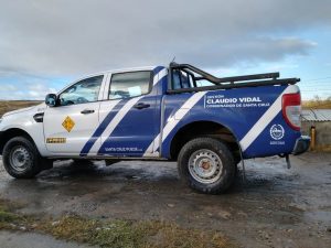 El Gobierno de Santa Cruz entregó una unidad móvil a la Delegación Vial 28 de Noviembre