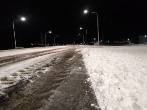 Vialidad Provincial desplegó un amplio operativo tras las nevadas registradas en distintos puntos de Santa Cruz