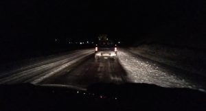Vialidad Provincial desplegó un amplio operativo tras las nevadas registradas en distintos puntos de Santa Cruz