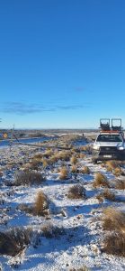 Puerto Deseado: finalizaron los trabajos de reparación en la línea que abastece a los pozos de Pampa Alta 