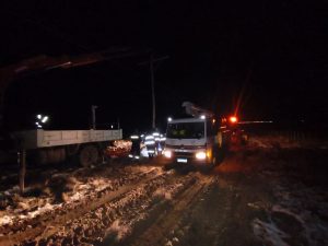Puerto Deseado: finalizaron los trabajos de reparación en la línea que abastece a los pozos de Pampa Alta 