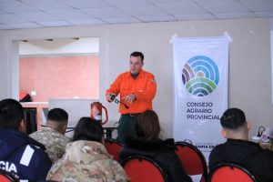 El Calafate fue sede de una nueva capacitación sobre incendios forestales