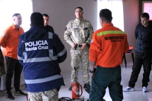El Calafate fue sede de una nueva capacitación sobre incendios forestales