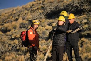 El Calafate fue sede de una nueva capacitación sobre incendios forestales