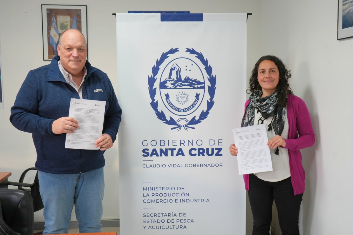 La Secretaría de Estado de Pesca y Acuicultura firmó un convenio de cooperación con la Fundación Anfibia Chaltén
