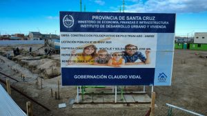 Pico Truncado comienza a ver cómo se hace realidad el nuevo Polideportivo de la ciudad