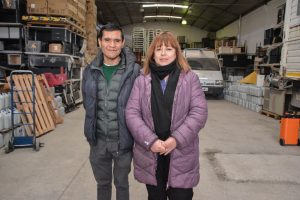 Llegó a Río Gallegos una aeronave para fortalecer la formación de técnicos aeronáuticos en la Escuela Industrial N° 6