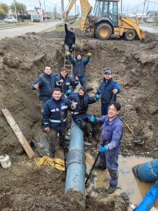 SPSE normalizó el servicio de agua potable en Ayres Argentinos y finalizó la reparación de la red en Río Gallegos