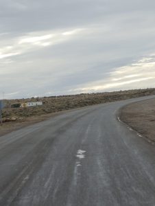 Vialidad Provincial realizó riego de líquido antihielo en rutas de la zona noroeste