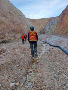 Minería realizó una inspección técnica en el proyecto Cap Oeste