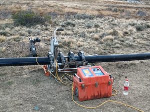 Puerto San Julián: Servicios Públicos puso en marcha una etapa clave de la obra cloacal de los 500 Lotes
