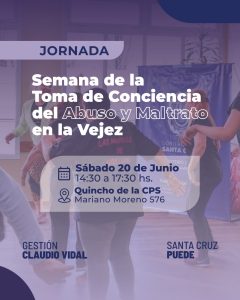 Jornada por la semana de la toma de conciencia del abuso y maltrato en la vejez