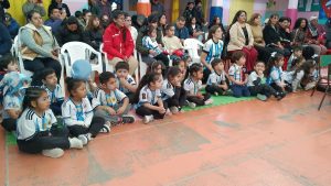El Jardín de Infantes N° 18 celebró el Día de la Bandera con un emotivo homenaje a los Veteranos de Malvinas