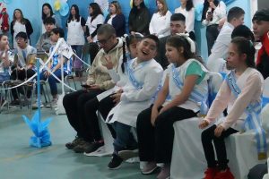 Promesa de los alumnos de la Escuela Especial 1.