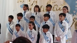Con emoción y orgullo, estudiantes de escuelas rurales prometieron lealtad a la Bandera