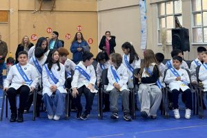 Alumnos de cuarto grado de la EPP N° 73 realizaron la Promesa de Lealtad a la Bandera