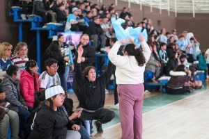 Las familias celebraron el triunfo de Argentina en el Boxing