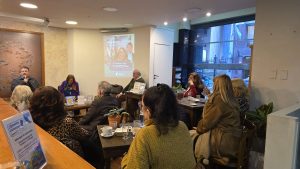 La Casa de Santa Cruz fue escenario de un encuentro dedicado a la literatura contemporánea