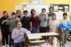 Estudiantes de la Escuela Especial N° 13 trabajan en su autonomía e inclusión comunitaria