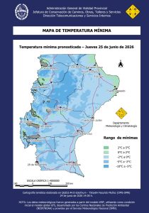 Se espera una recuperación gradual de las temperaturas desde el 26 de junio en Santa Cruz