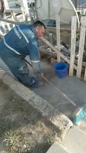  Educación continúa con las tareas de infraestructura y mantenimiento edilicio en Tres Lagos
