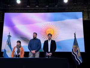 El Gobierno Provincial acompañó el 82° Aniversario de Cañadón Seco