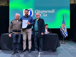 El Gobierno Provincial acompañó el 82° Aniversario de Cañadón Seco