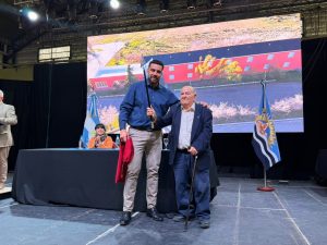 El Gobierno Provincial acompañó el 82° Aniversario de Cañadón Seco