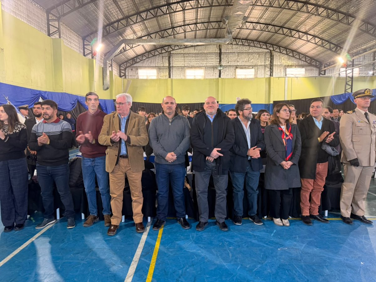 El Gobierno Provincial acompañó el 82° Aniversario de Cañadón Seco