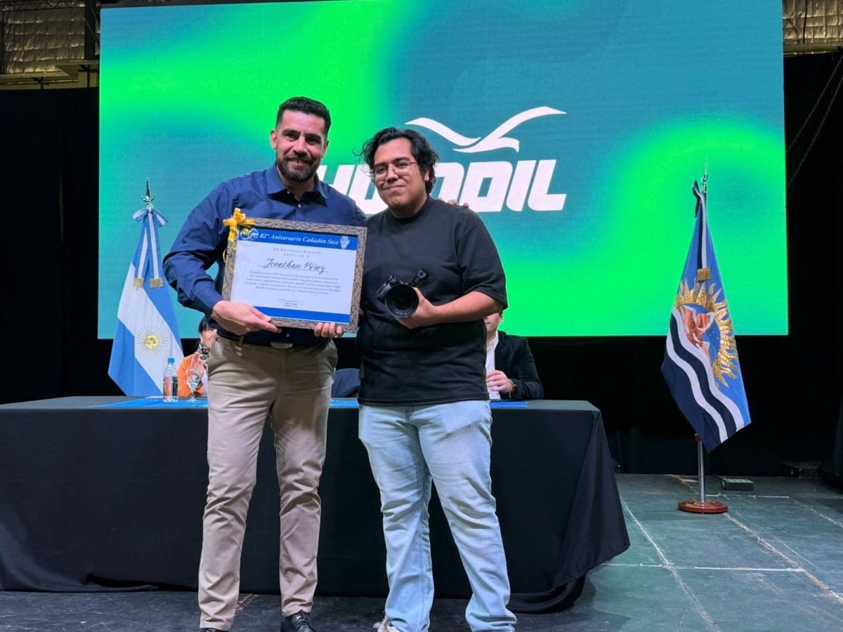 El Gobierno Provincial acompañó el 82° Aniversario de Cañadón Seco