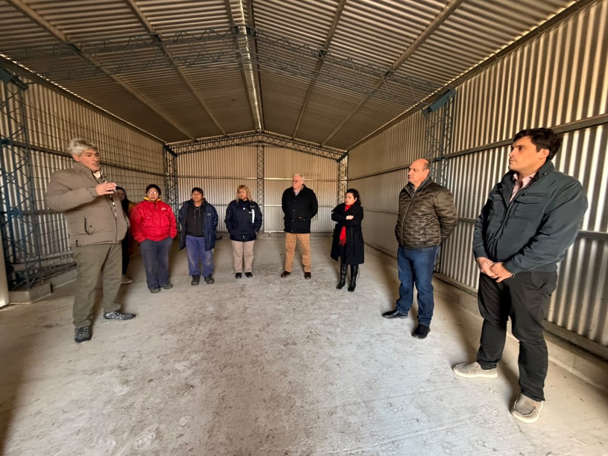 El galpón donde se instalará equipamiento esencial para la iniciativa