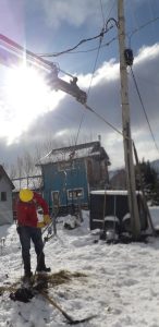 Servicios Públicos concretó tareas de reparación en El Chaltén