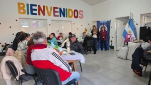 Jornada de recreación y entrega de pensiones para adultos mayores