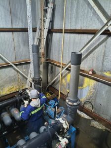 Puerto Deseado: Restablecieron el servicio en la Planta de Osmosis Inversa