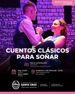“Cuentos Clásicos para Soñar” se estrena en el Centro Cultural Santa Cruz con funciones para toda la familia