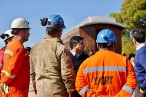  “Más obra pública es más trabajo”: En mayo Santa Cruz sumó casi 100 nuevos puestos en la construcción 