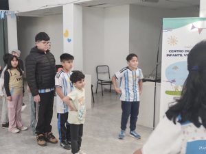 Familias de Caleta Olivia disfrutaron de una nueva Jornada Mundialista en el CIC Virgen del Valle