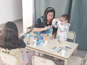 Familias de Caleta Olivia disfrutaron de una nueva Jornada Mundialista en el CIC Virgen del Valle